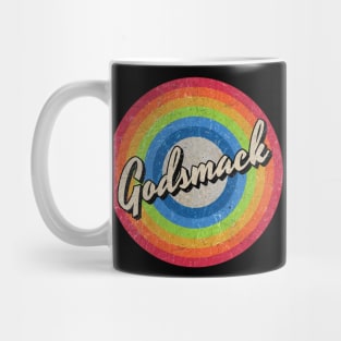 Vintage Style circle - Godsmack Mug